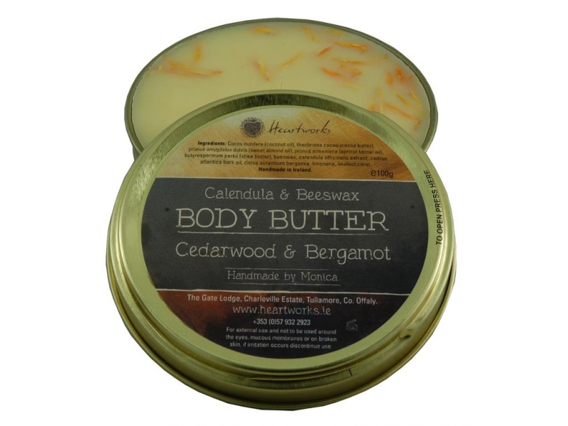 beeswax and calendula body butter