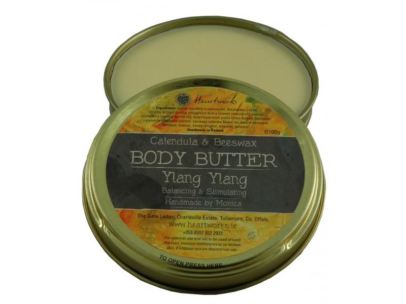body butter with beeswax, calendula and ylang ylang
