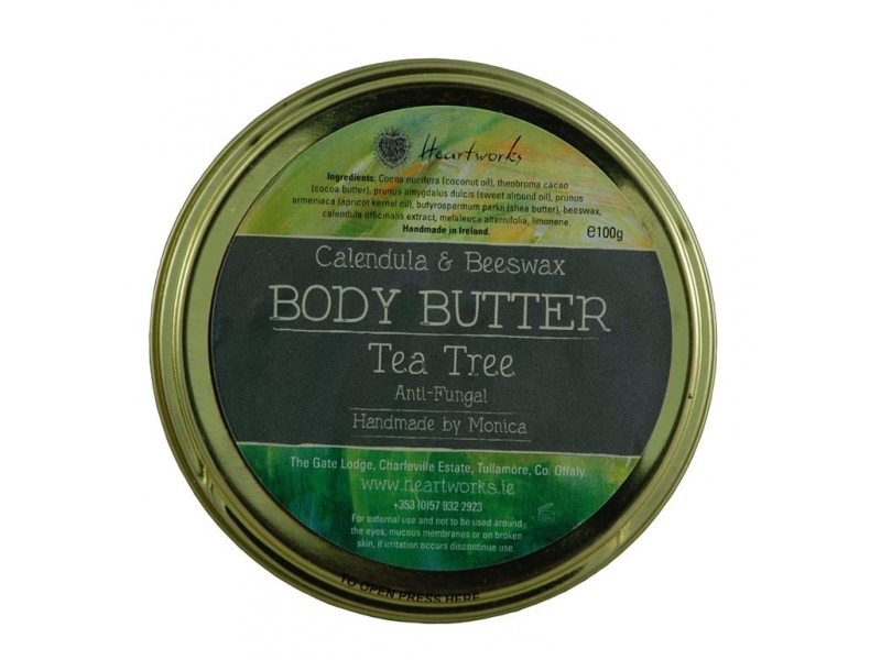Calendula and beeswax body butter with tea tree