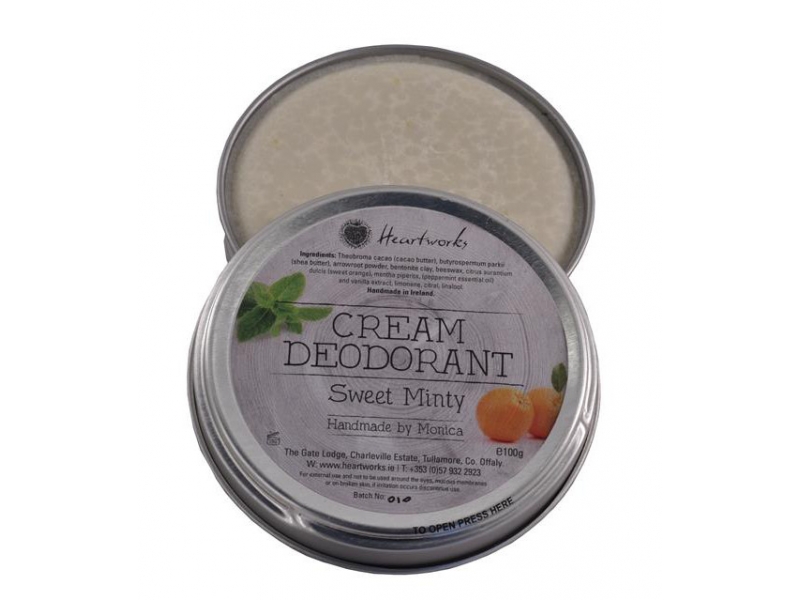 Natural Cream Deodorant by Heartworks