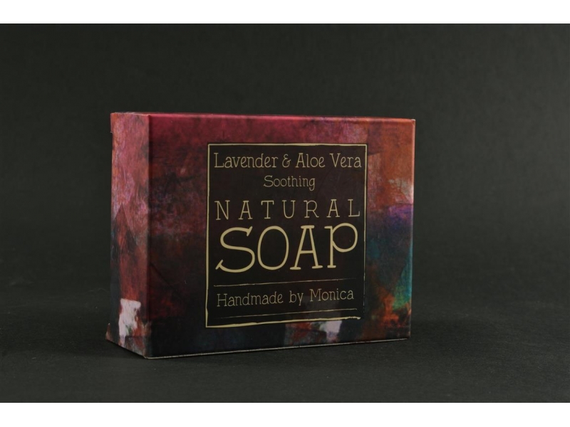 Natural Handmade Soap Lavender n Aloe Vera.