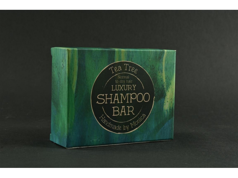 Natural Shampoo Bar Tea Tree for Normal to Dry Hair