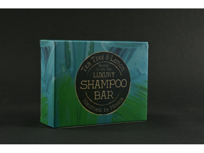 Natural Shampoo Bar Tea Tree n Lemon for Normal to Oily Hair