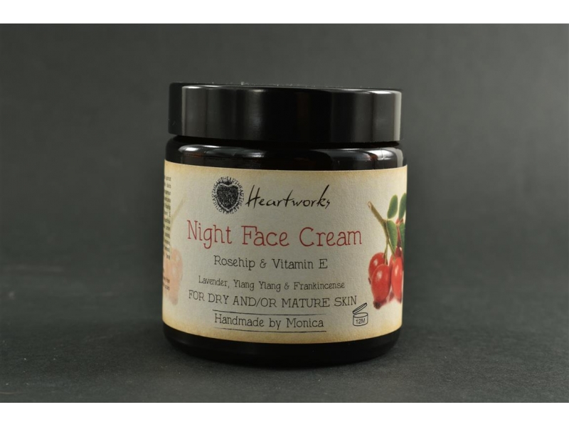 night face cream rose hip and vitamin e oil