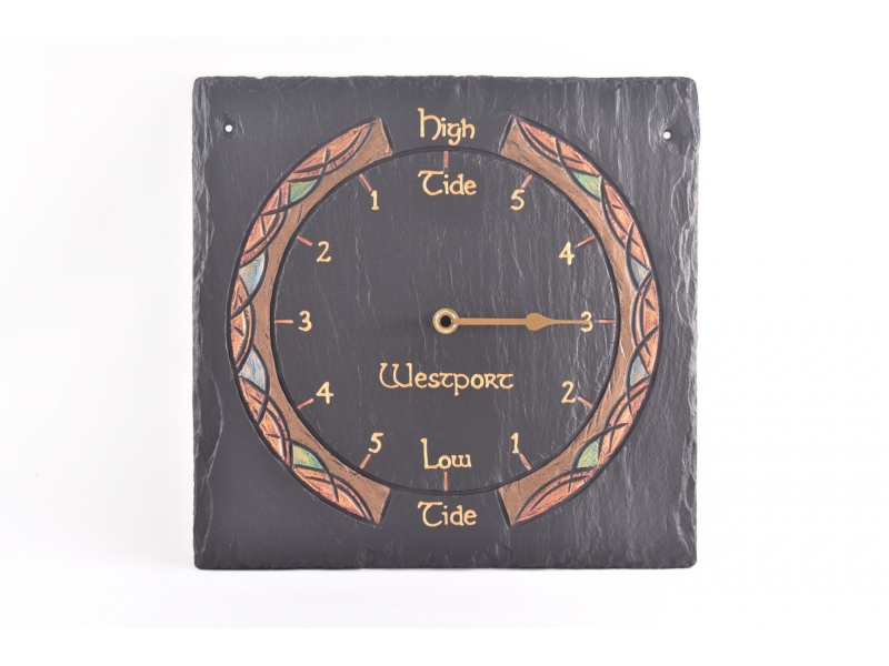 Customised Slate Tidal Clock