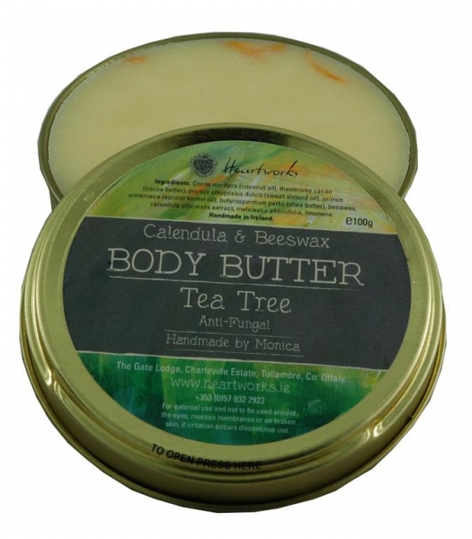 Body Butter with tea tree, calendula and beeswax