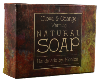Natural handmade soap clove n orange