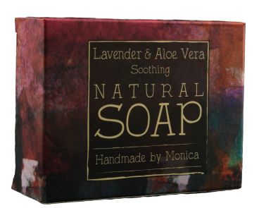 Natural Handmade Soap Lavender n Aloe Vera