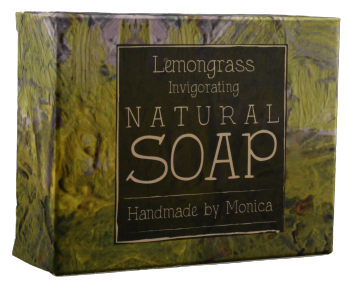 Natural handmade soap lemongrass.