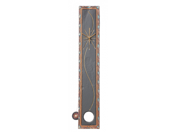 Extra Long Pendulum Clock Ace Celtic Border