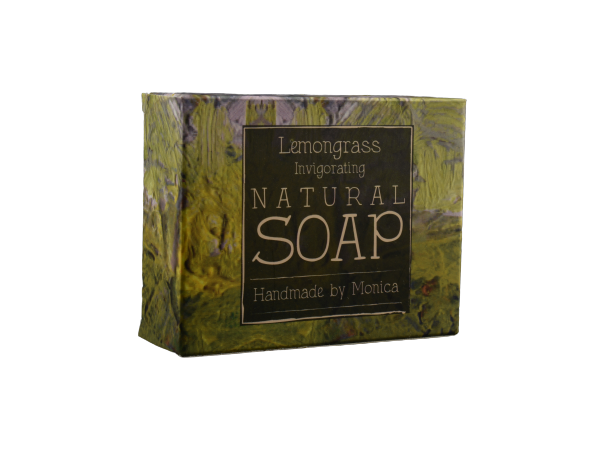 Natural Handmade Soap with Lemongrass