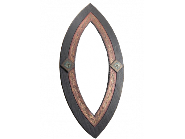 Oval Mirror Ornate