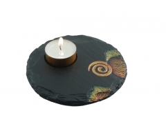 image slate tealight celtic spiral