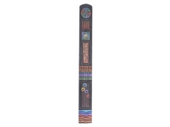 image slate totem pole for garden d